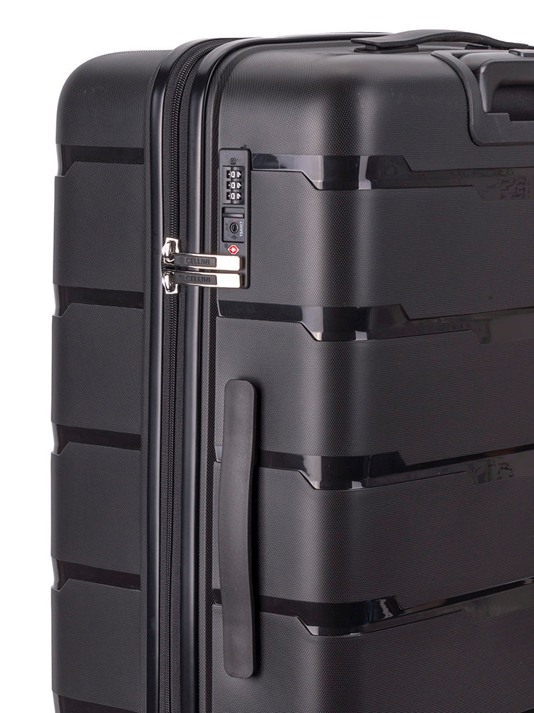 Cellini Rapido 2 Piece Medium Travel Set Black