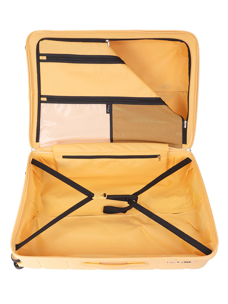 Cellini Rapido 2 Piece Medium Travel Set Yellow