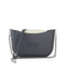 Fenn Classic Collection – Charcoal – Beige Inner – Silver Zip – Charcoal/ Silver Chain