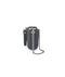 Fenn Classic Collection – Charcoal – Beige Inner – Silver Zip – Charcoal/ Silver Chain