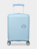 American Tourister Soundbox Mini Spinner 47cm Pastel Blue
