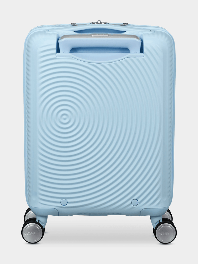 American Tourister Soundbox Mini Spinner 47cm Pastel Blue