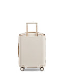 Echolac Dynasty 4 Wheel Carry On Trolley Case Almond White