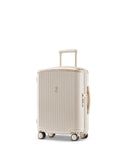 Echolac Dynasty 4 Wheel Carry On Trolley Case Almond White