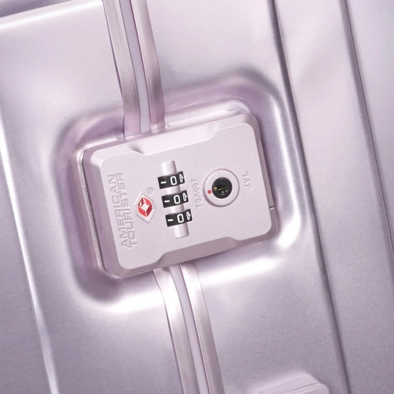 American Tourister  Soundbox Alu Travel Sets  Stormy Lilac