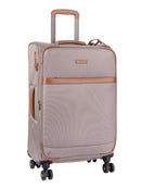 Cellini Monte Carlo Medium 4 Wheel Trolley Case Mink