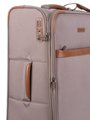 Cellini Monte Carlo Medium 4 Wheel Trolley Case Mink