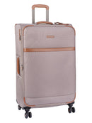 Cellini Monte Carlo Large 4 Wheel Trolley Case Mink
