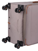 Cellini Monte Carlo Large 4 Wheel Trolley Case Mink