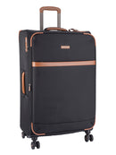 Cellini Monte Carlo Large 4 Wheel Trolley Case Black