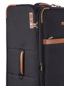 Cellini Monte Carlo Large 4 Wheel Trolley Case Black