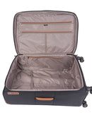 Cellini Monte Carlo Large 4 Wheel Trolley Case Black