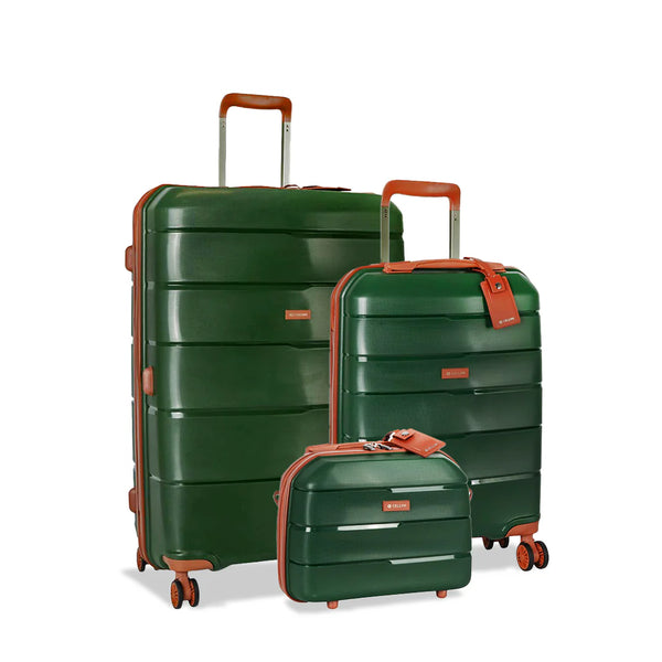 Cellini Spinn Elite Large Travel Set Green