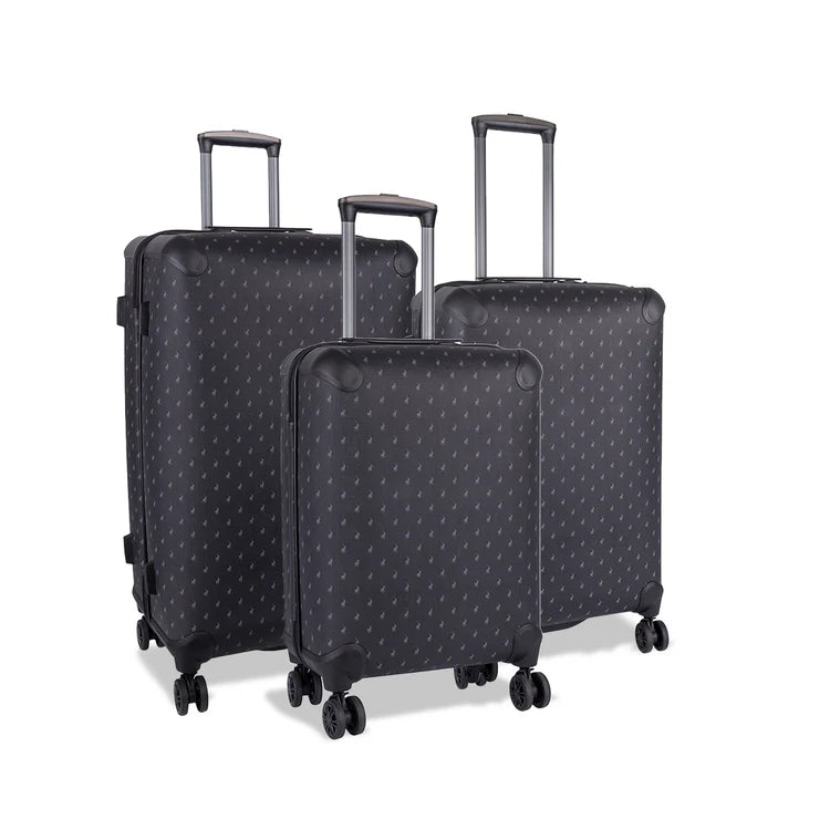 Polo Double Pack 3 Piece Trolley Charcoal