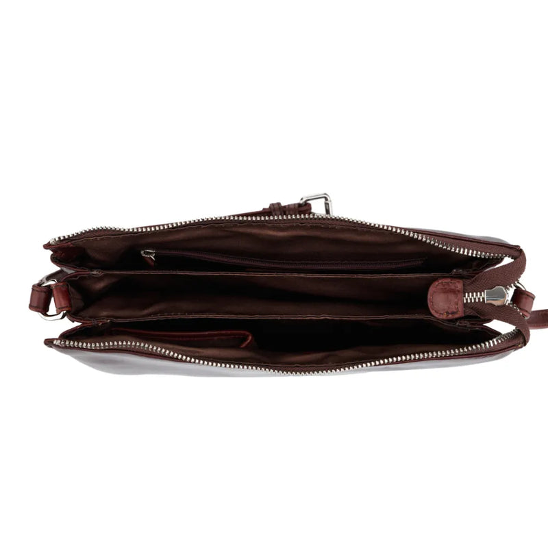 Tuscany Giuliana – Essence Trio Crossbody Medium, Brown