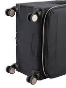 Cellini NEW Allure Soft 3 Piece Luggage Set – Black