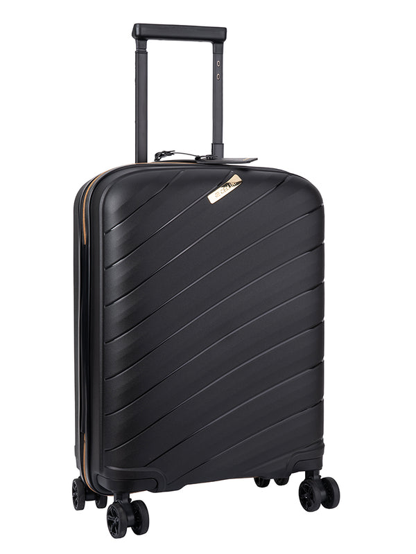 Cellini Pulse Carry On 4 Wheel Trolley Case Black