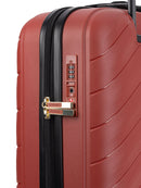 Cellini Pulse Carry On 4 Wheel Trolley Case Burnt Henna