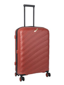 Cellini Pulse Carry On 4 Wheel Trolley Case Burnt Henna