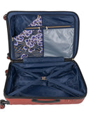 Cellini Pulse Medium 4 Wheel Trolley Case Burnt Henna