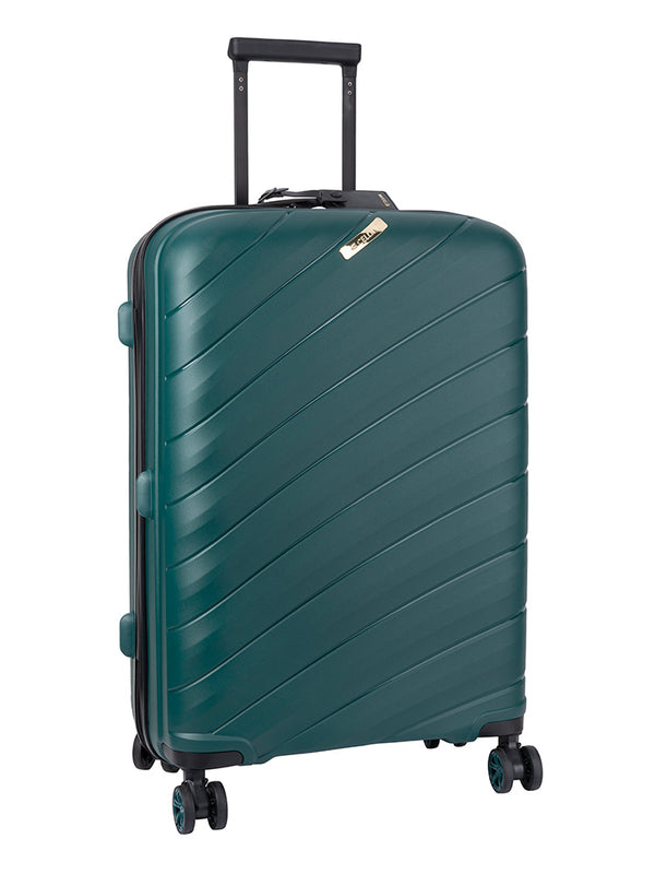 Cellini Pulse Large 4 Wheel Trolley Case Green