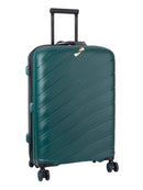Cellini Pulse Medium 4 Wheel Trolley Case Green
