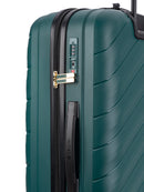 Cellini Pulse Medium 4 Wheel Trolley Case Green