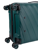 Cellini Pulse Medium 4 Wheel Trolley Case Green