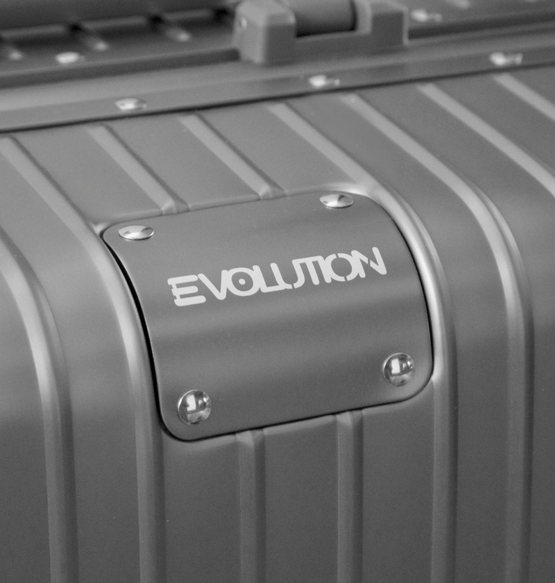Evolution Vertigo Aluminium Carry On Trolley Charcoal
