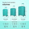 American Tourister Instavibe Polypropylene 3 Piece Green