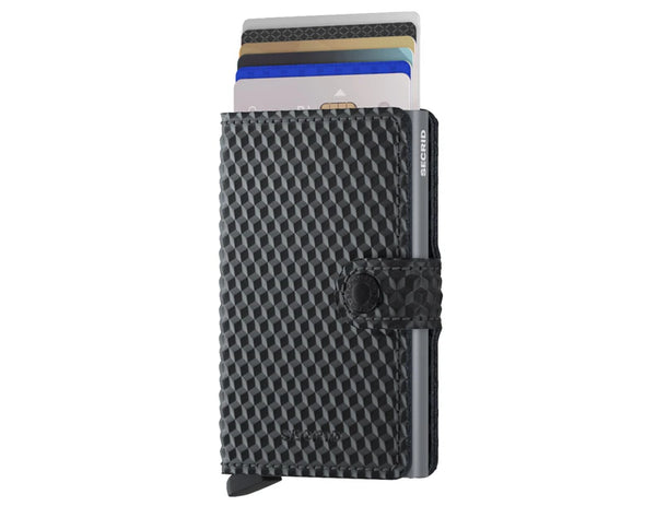 Secrid Mini Wallet Cubic Black- Titanium