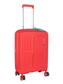 Cellini Cruze 4 Wheel Carry On Xpander Trolley Case Poppy Red