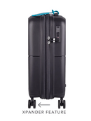 Cellini Cruze 4 Wheel Carry On Xpander Trolley Case Aqua Green