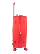 Cellini Cruze Medium 4 Wheel Xpander Trolley Case Poppy Red