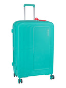 Cellini Cruze Large 4 Wheel Xpander Trolley Case Aqau Green