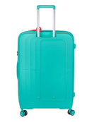 Cellini Cruze Large 4 Wheel Xpander Trolley Case Aqau Green