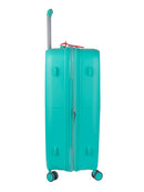 Cellini Cruze Large 4 Wheel Xpander Trolley Case Aqau Green