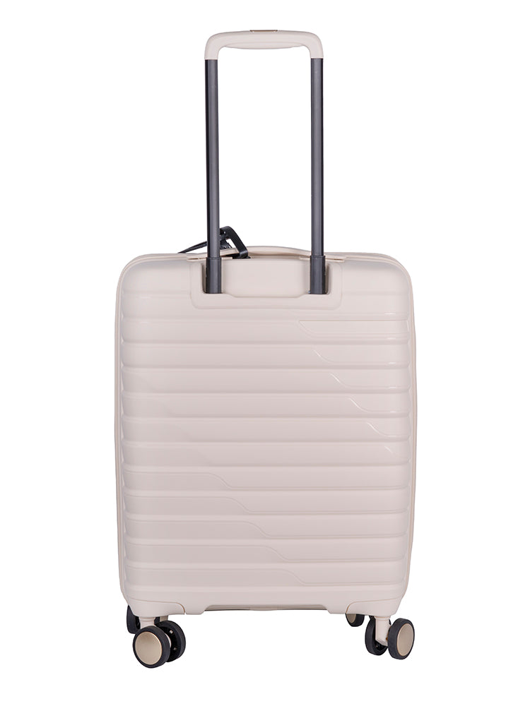 Cellini Allure Hardshell 4 Wheel Carry On Trolley White