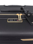 Cellini Allure Hardshell Large 4 Wheel Trolley Case Black