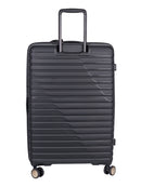 Cellini Allure Hardshell Large 4 Wheel Trolley Case Black