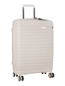 Cellini Allure Hardshell Medium 4 Wheel Trolley Case White