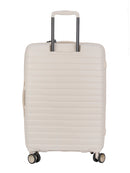 Cellini Allure Hardshell Medium 4 Wheel Trolley Case White