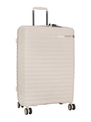 Cellini Allure Hardshell Large 4 Wheel Trolley Case White
