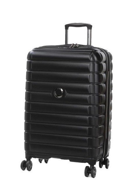 Delsey Shadow 5.0 70cm 4DW Trolley Case Black
