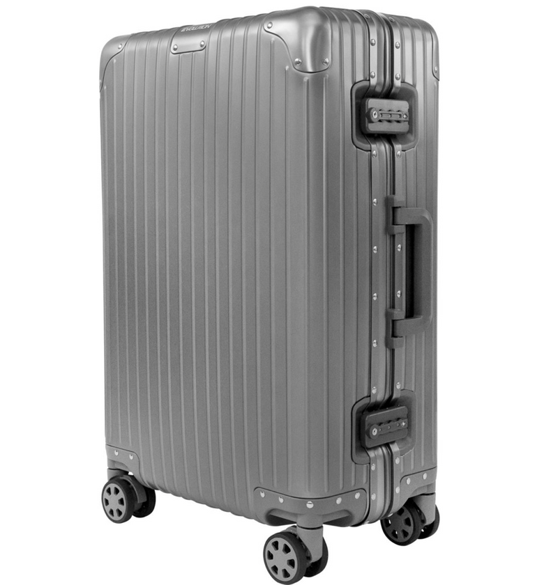 Evolution Vertigo Large Aluminium Trolley Case Charcoal