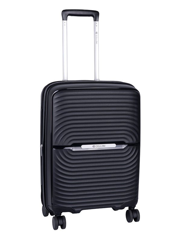 Cellini Sonic Carry On 4 Wheel Trolley Black