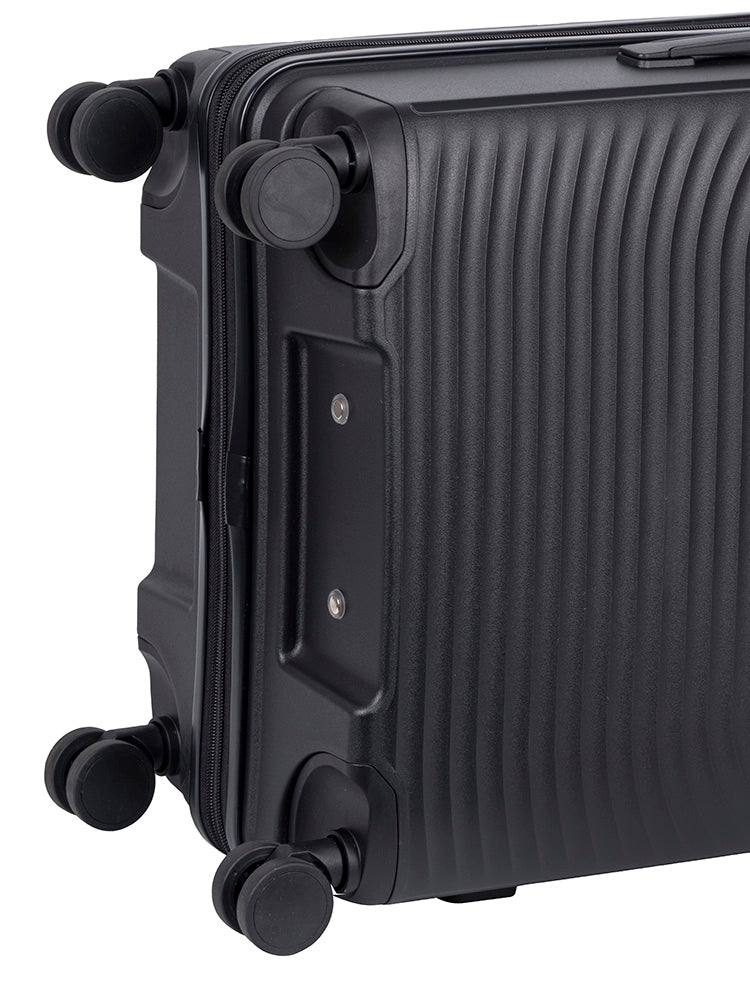 Cellini Sonic Medium 4 Wheel Trolley Black