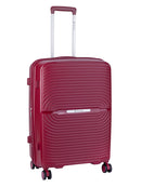 Cellini Sonic Medium 4 Wheel Trolley Burgundy