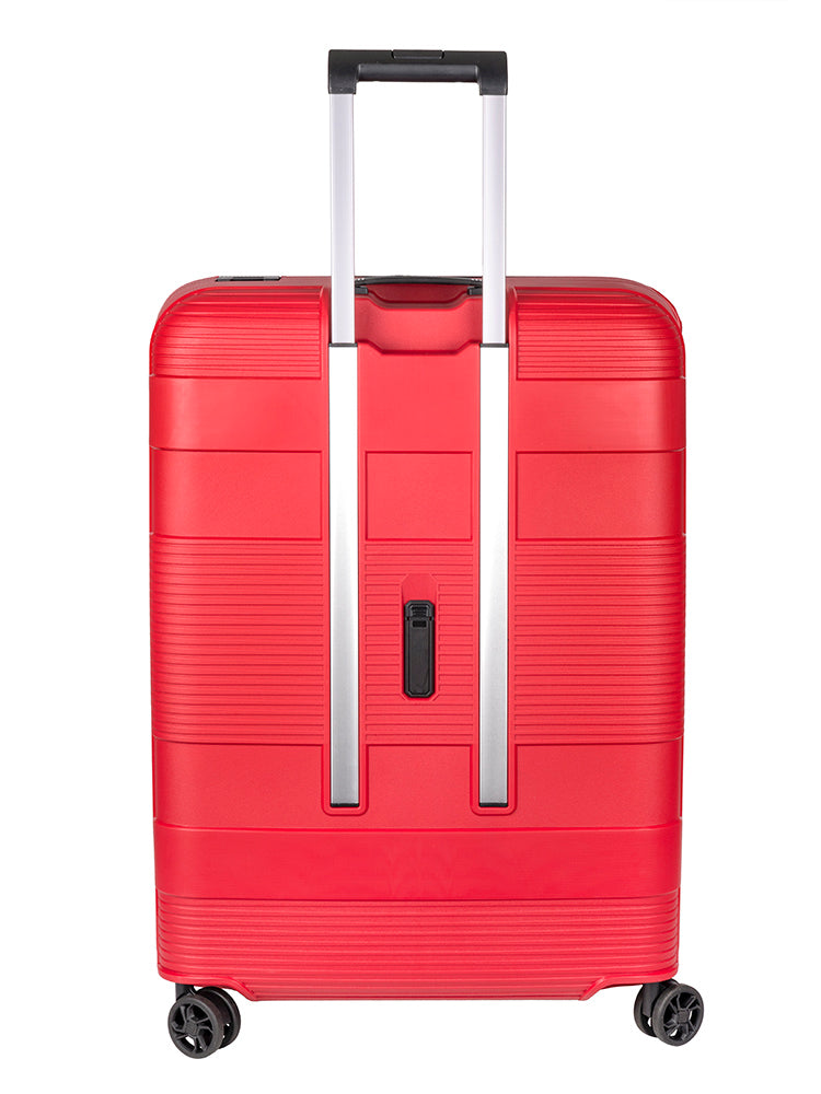 Cellini Safetech Large 75cm 4 Wheel Trolley Case Red