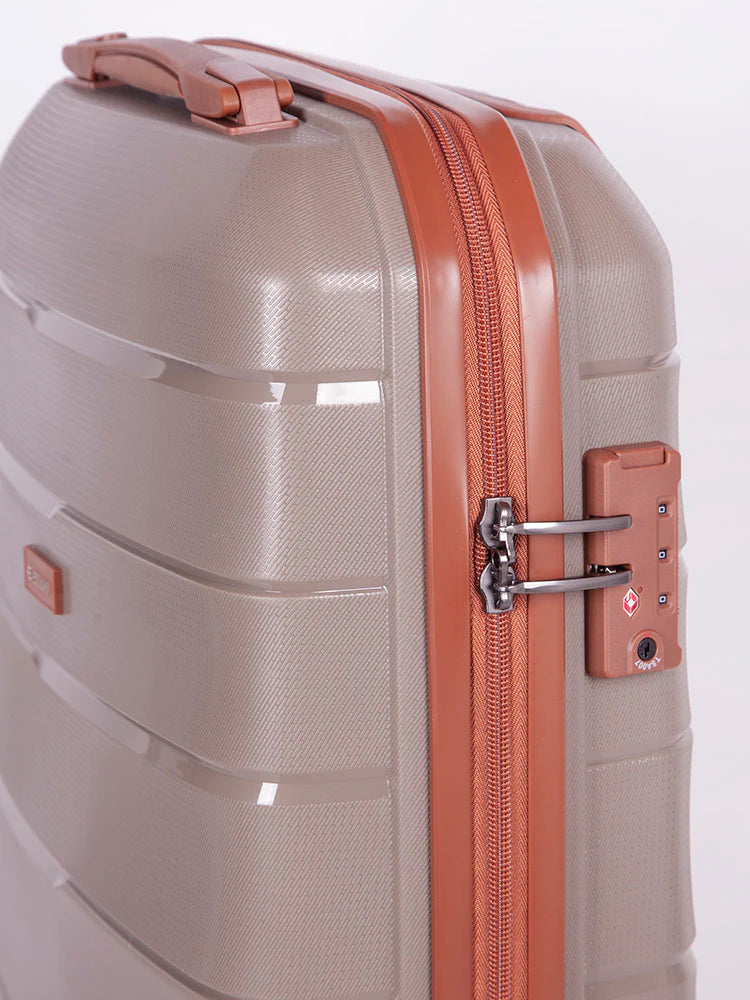 Cellini Spinn 3 Piece Luggage Set Mink